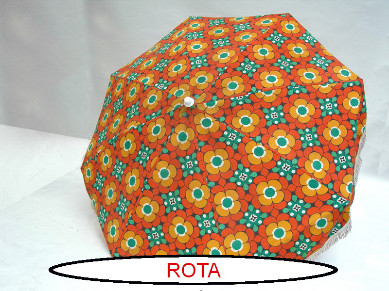 sombrilla playa flores noreclinable o192 1u